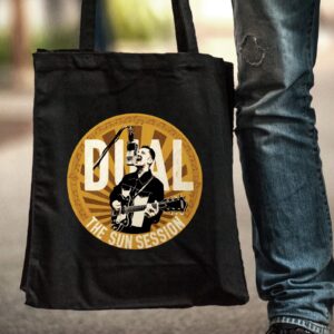 Al Dual The Sun Session black totebag